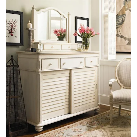 The Lady's Dresser & Storage Mirror